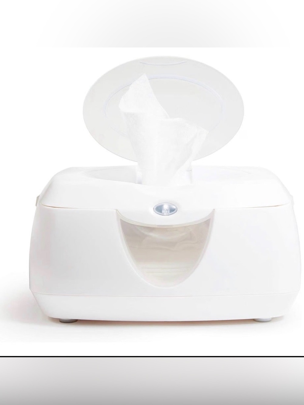 Munchkin Warm Glow Baby Wipe Warmer with Nightlight, White